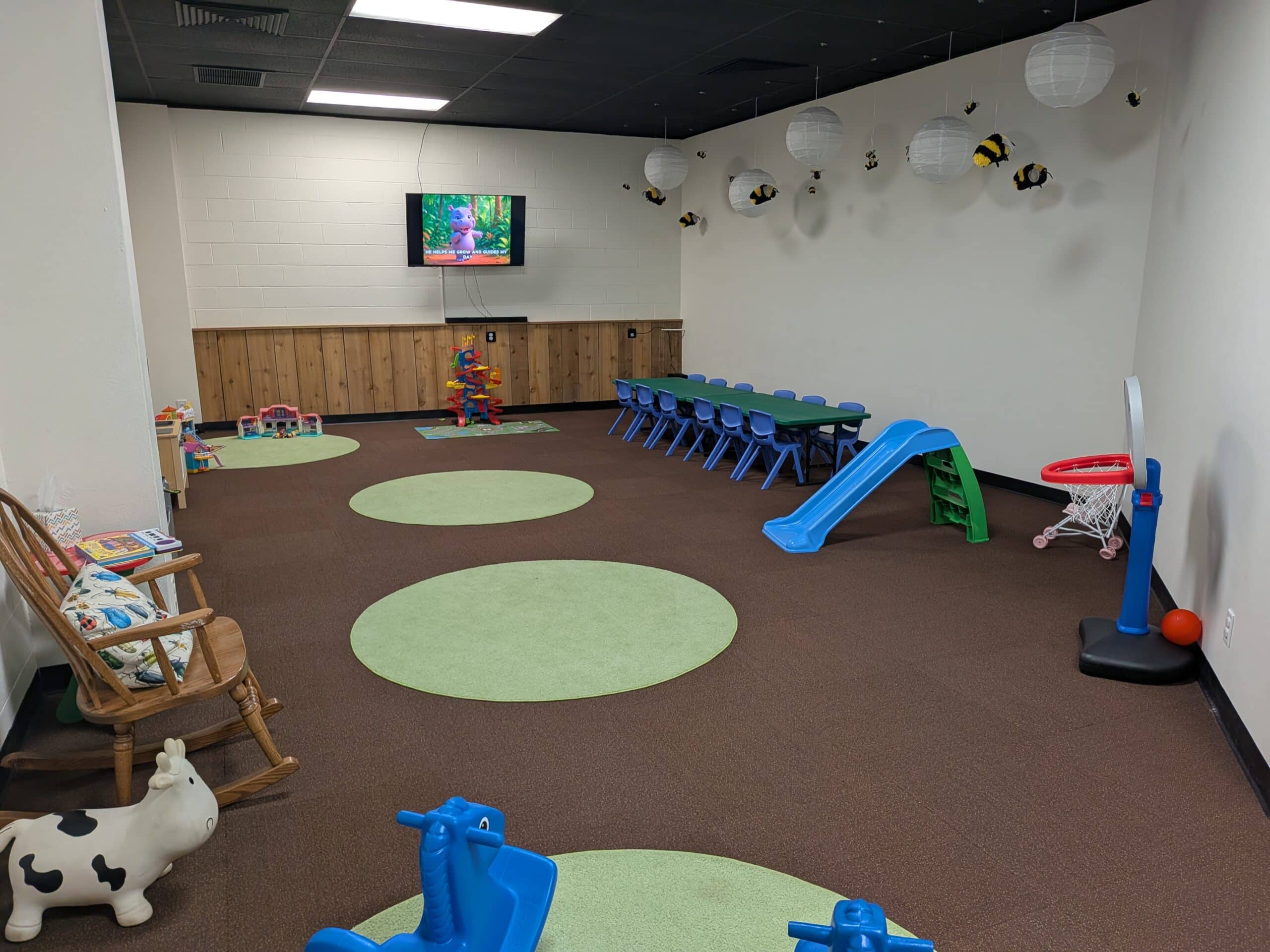 The garden classroom at Found Church