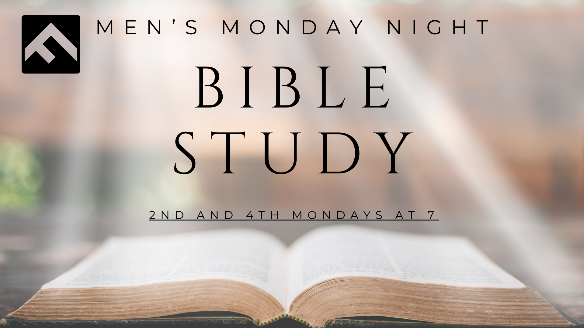 Mens Bible Study at Found Church