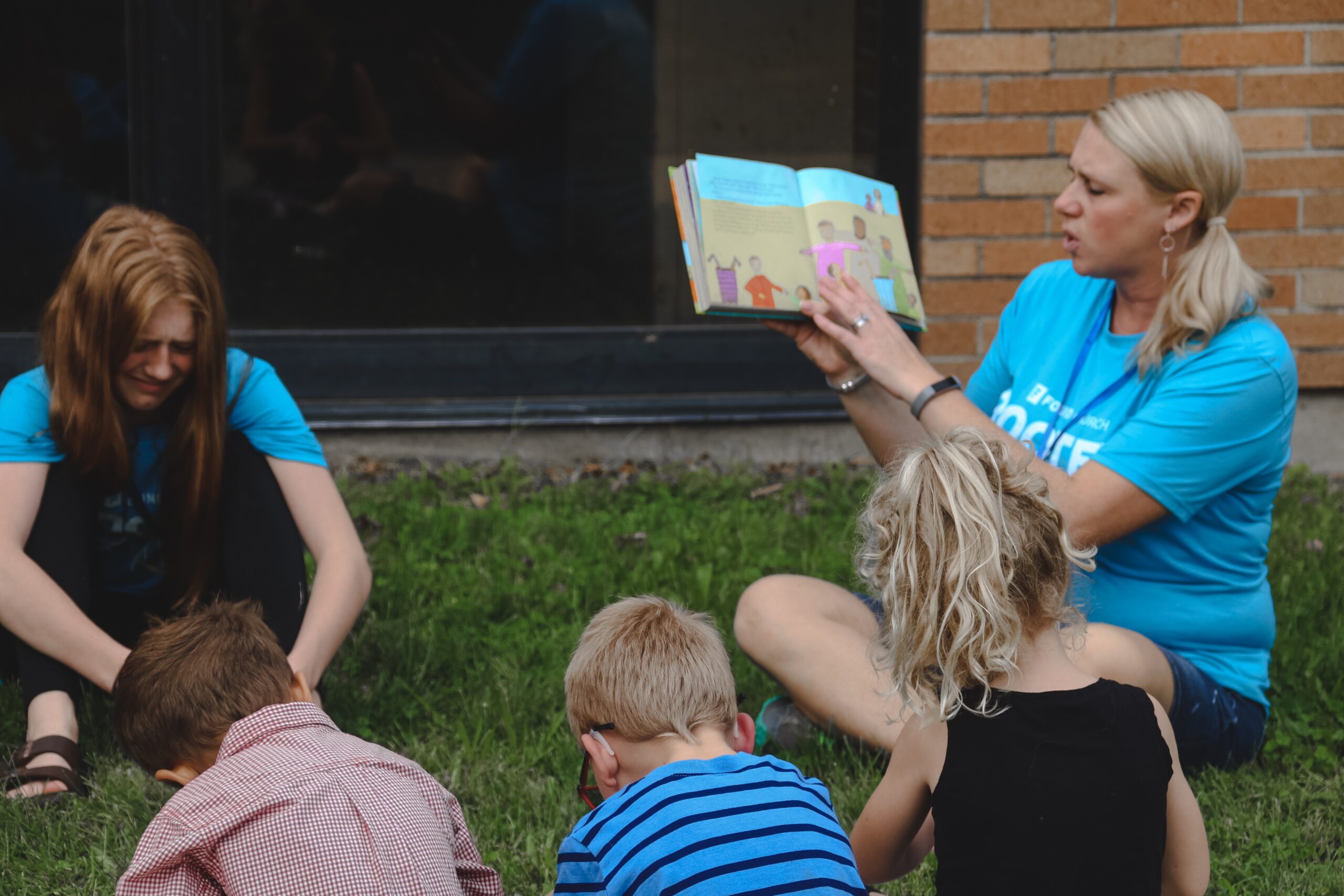 Teaching our kids at Found church at Parkside