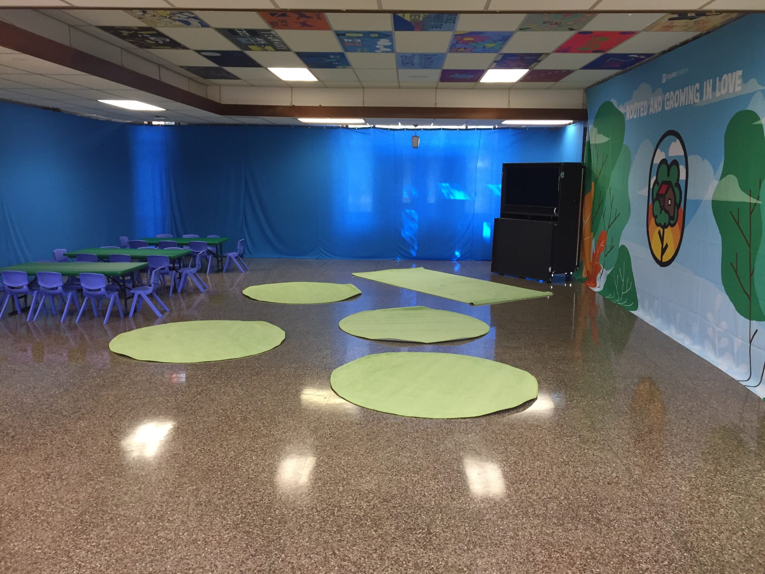 Children's area at Found Church at Parkside