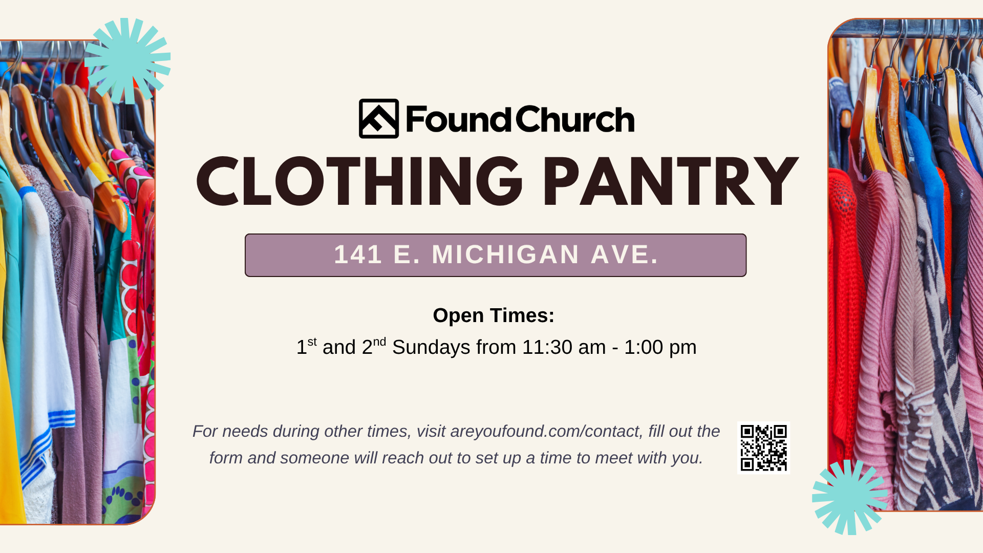 Clothing Pantry at Found Church