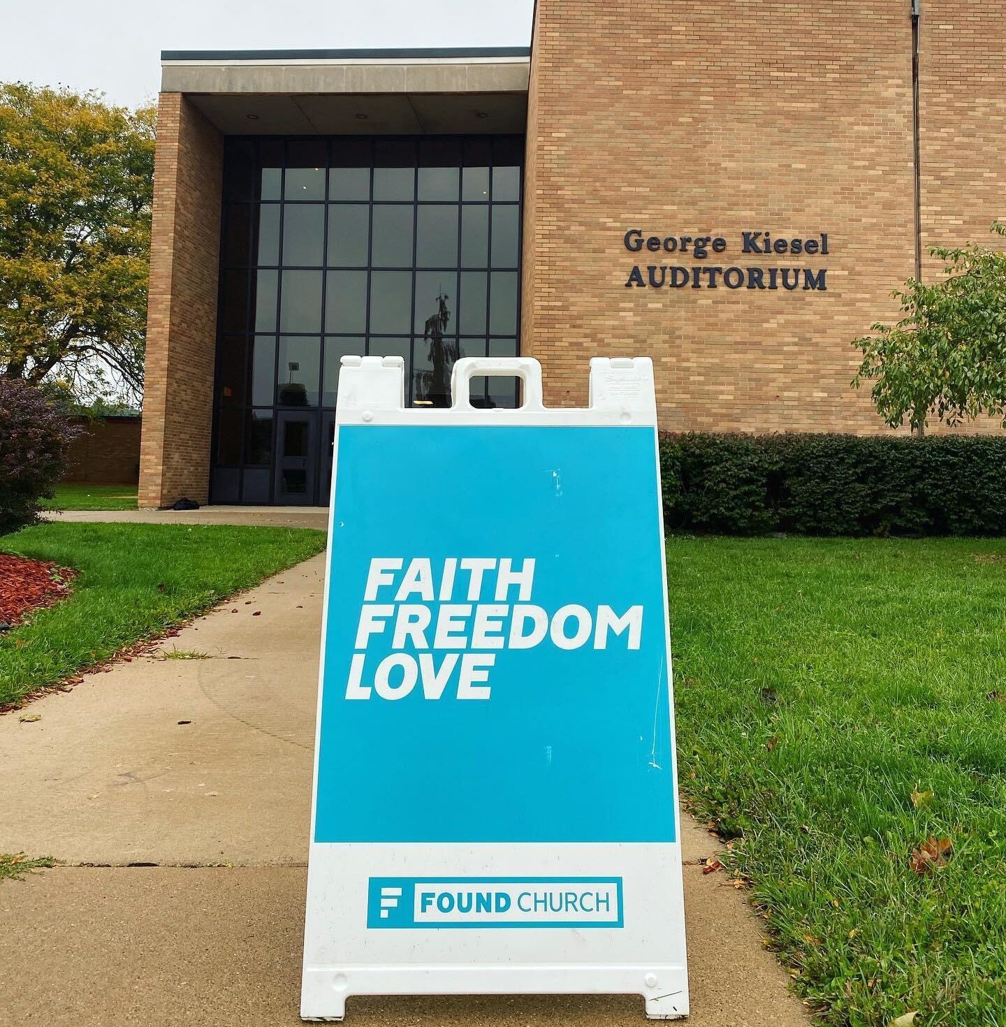 Faith Freedom Love at Found Church at Parkside