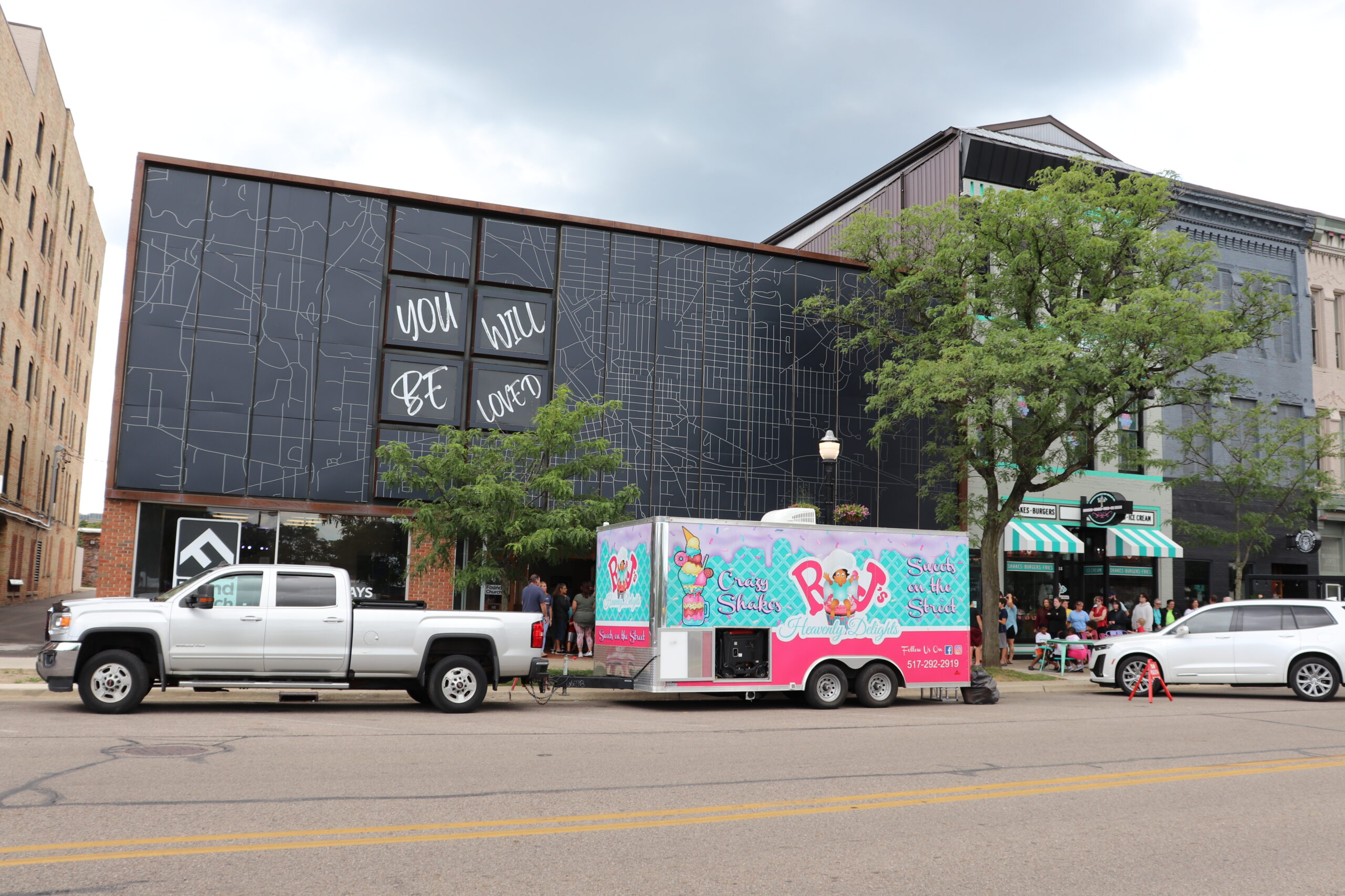 RJs Ice Cream at the Back to School Event