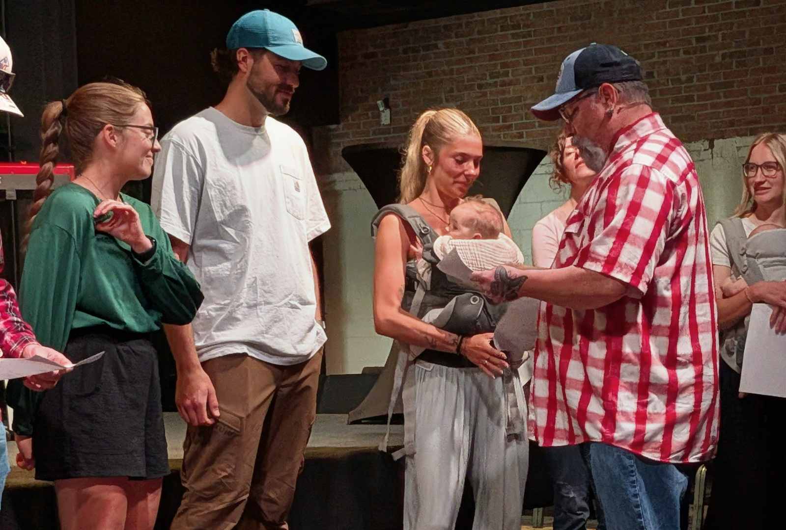 New members at Found Church in Downtown Jackson