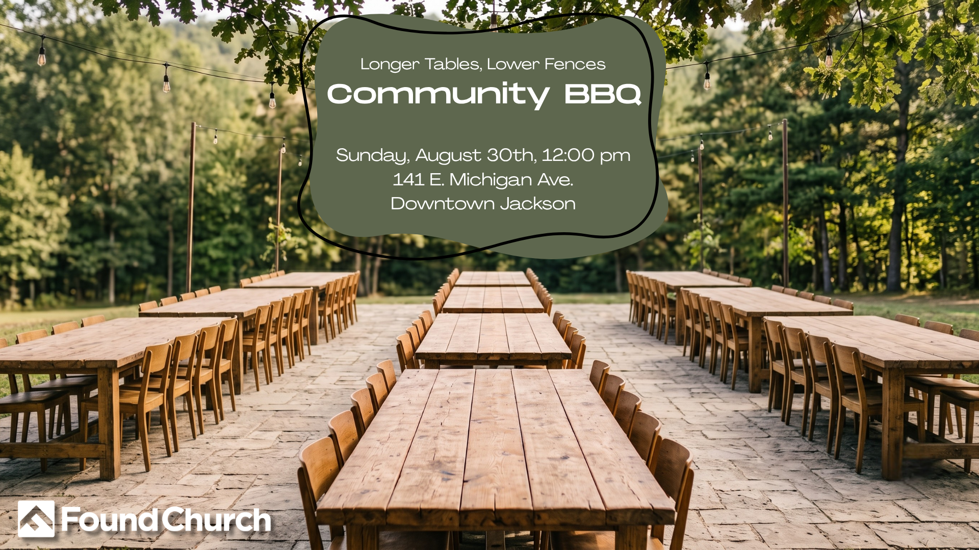 Community BBQ at Found Church